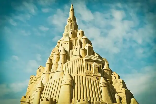 sand-castle image